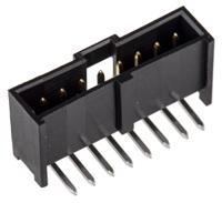 90136-2208 Molex C-Grid III Series Right Angle Through Hole PCB Header, 8 Contact(s), 2.54 mm Pitch, 1 Row, Shrouded