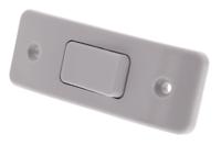 k4841-whi MK Electric White Architrave Switch, 2 Way, 1 Gang, Logic Plus