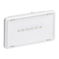 0-625-65 Legrand LED Emergency Lighting, Bulkhead, 1.5 W, Non Maintained