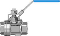 vzbe-12-t-63-d-2-m-v15v15 Festo Rod Lever 2/2 Pneumatic Manual Control Valve VZBE Series, NPT 1/2, 1/2, 4745216