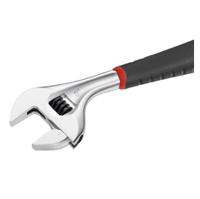 10110g Facom Adjustable Spanner, 255 mm Overall, 38mm Jaw Capacity, Bi-Material Handle