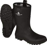 nickes5no43 Delta Plus NICKEL S5 CI SRC Black, White Steel Toe Capped Men's Safety Boots, UK 9, EU 43