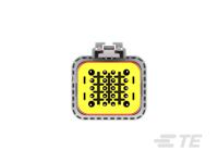 2350890-2 TE Connectivity, NTSEAL Automotive Connector Socket Cable Mount 20 Way, Solder Termination