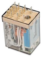 553490240080 Finder Plug In Relay, 24V dc Coil, 7A Switching Current, 4PDT