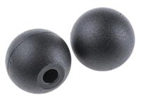 702-7813 RS PRO Black Duroplast Ball Clamping Knob, M8, Unthreaded Hole