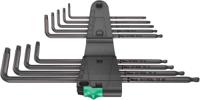 05024460001 Wera 9-Piece Torx Key Set, L Shape, Long Arm