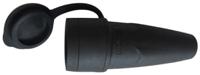 849-6106 RS PRO German Mains Sockets, 16A Black, Cable Mount Rubber Screw, 250 V
