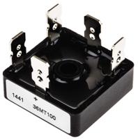vs-36mt100 Vishay Bridge Rectifier, 35A, 1000V, 3-phase, 5-Pin