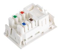 421b011a0032 Molex Premise Networks PowerCat MOD-SNAP Series Female RJ45 Connector, Cat5e, UTP Shield Straight 8 -Way