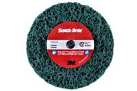 7100192712 3M Scotch Brite Roloc + Aluminium Oxide Sanding Disc, 100mm x 6mm Thick, Extra Coarse Grade, 10 in pack