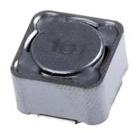 srr1280-101m Bourns, SRR1280, 1280 Yes Surface Mount Inductor with a Ferrite DR & RI Core, 100 μH Wirewound ±20 % 2.1 A Idc Q:18