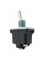 2nt1-7 Honeywell Toggle Switch, Panel Mount, (On)-Off-(On), DPDT, Screw Terminal