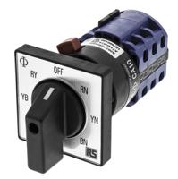 ca10a007gba004ft2 Kraus & Naimer, 4P 7 Position Voltmeter Cam Switch