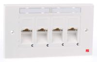 249-5545 RS PRO Telephone Socket 4-way