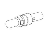 fmp003p103-1727040143 FCT from Molex, 172704 Series, Male Crimp D-sub Connector Contact, Gold over Nickel, 14 → 12 AWG