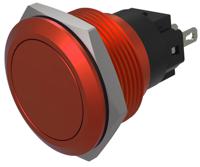 82-67511000 EAO Series 82 Series Push Button Switch, Momentary, Flush Mount, 22mm Cutout, SPST, SPST, IP65, IP67