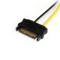 satpciexadap StarTech.com Male SATA Power to Female PCIe  Cable, 6in