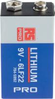 784-5992 RS PRO Lithium Manganese Dioxide 9V Battery PP3