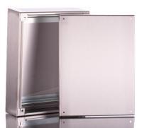 1676600 Rittal HD Series Stainless Steel Terminal Box, IP66, IPX9, 300 mm x 300 mm x 120mm