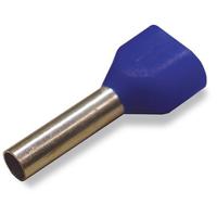 216-545 WAGO, 216 Insulated Ferrule, 21mm Pin Length, 2.8mm Pin Diameter, Blue