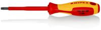 98-26-30 Knipex Torx Insulated Screwdriver, TX30 Tip, 100 mm Blade, VDE/1000V, 210 mm Overall
