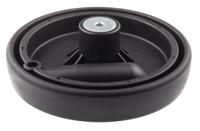 702-7853 RS PRO Black Thermoplastic Hand Wheel, 200mm diameter