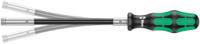 05028161001 Wera Hexagon Flexible Bit Holder Screwdriver, 1/4 in Tip, 173.5 mm Blade, 272 mm Overall