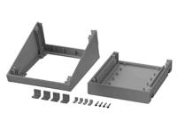 45320185-ump-32018-fp Bopla Ultrapult Series Light Grey ABS Desktop Enclosure, Sloped Front, 157.5 x 198.9 x 120.4mm