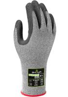 sho576 Showa 346 Grey High Performance Polyethylene, Polyester Work Gloves, Size 7, Latex Foam Coating