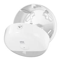 681000 Tork White Plastic Toilet Roll Dispenser, 156mm x 219mm x 219mm