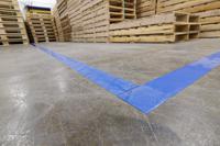 tsm-5080-543-bl Brady Blue Vinyl 30.48m Lane Marking Tape, 1.27mm Thickness