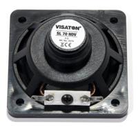 sl-70-ndv-4-ohm Visaton 66mm dia 8W nom Full Range Speaker Driver, 4Ω, 150 → 20000 Hz