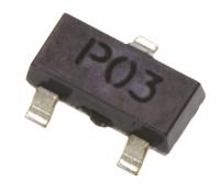 zxm61p03fta DiodesZetex Type P-Channel MOSFET, 1.1 A, 30 V Enhancement, 3-Pin SOT-23 ZXM61P03FTA