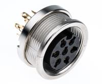 kfv-70 Lumberg, KFV 7 Pole M16 Din Socket, DIN EN 60529, 5A, 250 V ac IP40, Female, Panel Mount