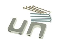 20860256 nVent SCHROFF Front Handle for Use with 19-Inch Desktop Case, 40 x 10 x 40mm