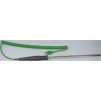 106-9925 RS PRO K Flat Spatula Temperature Probe, 300mm Length, +450 °C Max, With SYS Calibration
