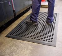 sw010001 Coba Europe Worksafe Rubber Anti-Fatigue Mat, 0.9m x 1.5m x 16mm