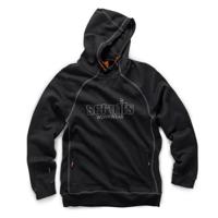t54514 Scruffs Trade Black Polyester, Cotton Men Work Hoodie XXL
