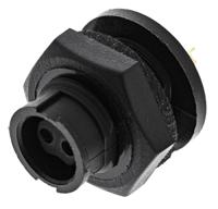 17282-2sg-300 Switchcraft Circular Connector, 2 Contacts, Panel, Subminiature Connector, Socket, Female, IP67, MICRO-CON-X Series