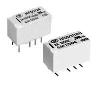 hfd3012-l1 Hongfa Europe GMBH PCB Mount Latching Signal Relay, 12V dc Coil, 2A Switching Current, DPDT