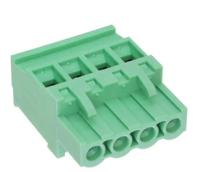 237-8435 RS PRO, 5.08mm Pitch, 4 Way, Pluggable Terminal Block, Plug, Free Hanging (In Line)