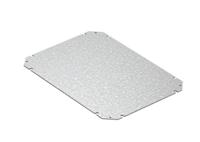 72001401 Spelsberg Steel Mounting Plate, 2mm H, 250mm W, 350mm L for Use with GEOS-L 3030-18/-22 Empty Enclosure