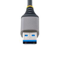 5g4ab-usb-a-hub StarTech.com 4 Port USB 3.0 USB A  Hub, USB Bus Powered, 420 x 54 x 16mm