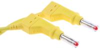 669407-050-24 Staubli, 32A, 600V, Yellow, 500mm Lead Length