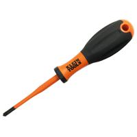 32262ins Klein Tools Pozidriv Insulated Screwdriver, PZ1 Tip, VDE/1000V, 180 mm Overall