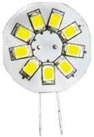 z-g4-9ww JKL Components LED Indicator Lamp, 12 V ac/dc, 24V dc, G-4 Base