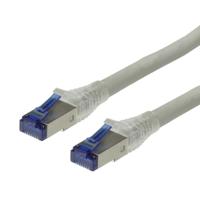 21150874-5 Roline, 20m Cat6a, Grey RJ45 to Male RJ45 Male, S/FTP Shielded, Terminated LSZH Sheath