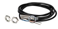 e2e-x4b1t12-2m Omron Inductive Threaded Barrel Proximity Sensor, M12, 4 mm Detection, PNP NO, 10 → 30 V dc