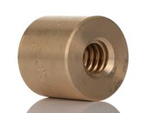 862-5360 RS PRO Cylindrical Nut For Lead Screw, For Shaft Dia. 18mm