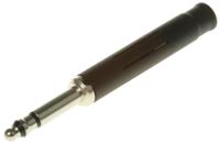 np3tt-p-b Neutrik Jack Connector 4.4 mm Cable Mount Stereo Plug, 3Pole